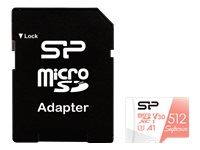 SILICON POWER memory card Superior Micro SDXC 512GB UHS-I A3 V30