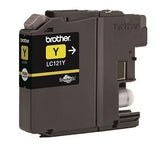 Brother LC-121Y Ink Cartridge, Yellow