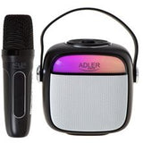 Adler Karaoke Speaker With Microphone AD 1199B Bluetooth Black Portable Wireless connection