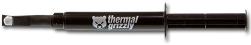 Thermal Grizzly Thermal grease "Aeronaut" 1.5ml/3.8g Thermal Conductivity: 8,5 W/mk; Thermal Resistance: 0,0129 K/W; Electrical Conductivity*: 0 pS/m; Viscosity: 110-160 Pas; Temperature: -150 °C / +200 °C;