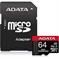 ADATA MICROSDXC 64GB UHS-I U3 V30S R100MB/s HIGH ADAPTER