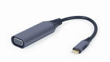 GEMBIRD A-USB3C-VGA-01 USB Type-C to VGA display adapter space grey