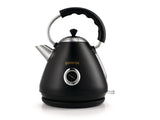 Gorenje Kettle K17CLBK Electric, 2200 W, 1.7 L, Plastic and metal, Black, 360ï¿½ rotational base