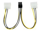 QOLTEC 50431 Qoltec Adapter 2x MOLEX female   PCI-E 6 pin   15cm