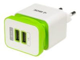 IBOX CHARGER C-33 USB 2 USB ports RETRACTABLE CABLE