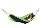 Amazonas Silk Traveller forest (green-green) Travel Hammock, 220x140 cm, 150 kg