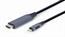 GEMBIRD CC-USB3C-HDMI-01-6 USB Type-C to HDMI display adapter cable space grey 1.8m