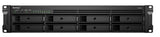 Synology Rack NAS RS1221+ Up to 8 HDD/SSD Hot-Swap, Ryzen V1500B Quad Core, Processor frequency 2.2 GHz, 4 GB, DDR4, RAID 0,1,5,6,10,Hybrid, 4x1GbE, 2xUSB 3.2 Gen 1, 1x eSATA, 1x PCIe