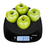 Adler Kitchen Scale with a bowl | MS 3179b | Graduation 1 g | Display type LCD | Black