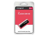INTEGRAL Pendrive USB2.0 64GB black