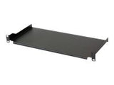 INTELLINET 901406 Intellinet 19 1U Shelf Depth 200 mm max. 25 kg Non-Vented Steel Black