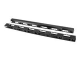 LANBERG vertical cable management panel 32U 2x for 19inch free-standing cabinets FF01 + FF02 black