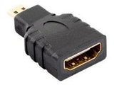LANBERG AD-0015-BK Lanberg adapter HDMI-A(F)->micro HDMI-D(M)