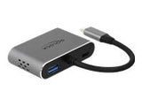 DELOCK USB Type-C Adapter to HDMI and VGA with USB 3.0 Port and PD