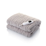 ETA Electric Heated Blanket 4325 90000 Number of heating levels 9, Number of persons 1, Washable, Remote control, Shu velveteen & Coral fleece, 120 W, Beige