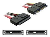 DELOCK Cable SATA 22pin > 22pin male/female Extension 50cm