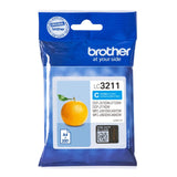 BROTHER LC3211C Cyan ink cartridge with a capacity of 200 pages