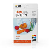 ColorWay PM2201004R Matte Photo Paper, White, 10 x 15 cm, 220 g/mÂ²