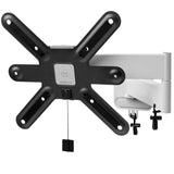 ONE For ALL Wall Mount, WM 6252, 13-43 ", Turn, Maximum weight (capacity) 25 kg, VESA 75x75 100x100 200x100 200x200 mm, Black/White