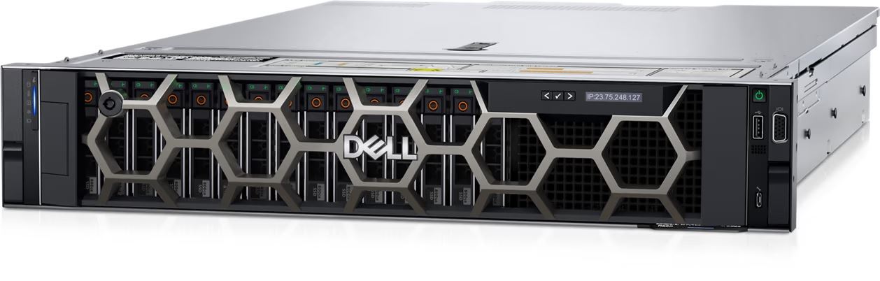 Dell PowerEdge R550 Rack (2U), Intel Xeon, Silver 4310, 2.1 GHz, 18 MB, 24T, 12C, 2x16 GB, RDIMM, 3200 MHz, 480 GB, SSD, Up to 8 x 3.5", PERC H755, Power supply 2x800 W, iDRAC9 Enterprise, ReadyRails