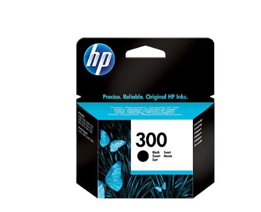 HP 300 original ink cartridge black standard capacity 4ml 200 pages 1-pack with Vivera ink