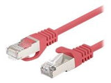 LANBERG Patchcord Cat.6 FTP 1m red 10-pack