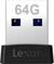 MEMORY DRIVE FLASH USB3.1 64GB/S47 LJDS47-64GABBK LEXAR