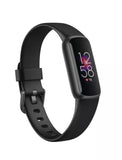 Fitbit Luxe Fitness tracker, Touchscreen, Heart rate monitor, Activity monitoring 24/7, Waterproof, Bluetooth, Black/Black