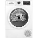 Bosch WTU876IHSN  Dryer machine with heat pump, A, Front loading, Condensing, Capacity 9 kg, Depth 61,3 cm, White