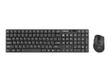 NATEC NZB-1440 Natec Set 2in1 STINGRAY Wirelesss Keyboard+Mouse, US Layout