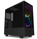 Case|NZXT|MidiTower|Case product features Transparent panel|ATX|MicroATX|MiniITX|Colour Black|CA-H52FB-01
