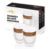 ETA Latte Macchiato Glasses ETA418193020 For coffee 2 pc(s) Dishwasher proof