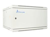 EXTRALINK 6U 600X450 ASP wall-mounted rackmount cabinet metal door gray