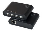LOGILINK UA0230 LOGILINK - USB 2.0 Extender with built-in 4-Port USB 2.0 Hub and Power Supply