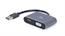 I/O ADAPTER USB3 TO HDMI/VGA/GREY A-USB3-HDMIVGA-01 GEMBIRD