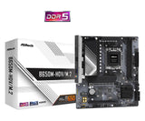 Mainboard|ASROCK|AMD B650|SAM5|Micro-ATX|Memory DDR5|Memory slots 2|1xPCI-Express 4.0 1x|2xPCI-Express 4.0 16x|1xM.2|1xHDMI|1xDisplayPort|1xAudio-In|1xAudio-Out|1xMicrophone|4xUSB 2.0|2xUSB 3.2|1xUSB-C|1xRJ45|B650M-HDV/M.2