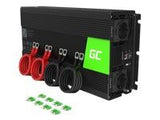 GREENCELL Inverter 12V - 230V 3000W/6000W Pure sine wave