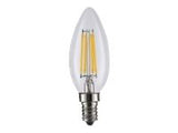 ART L4000952 ART LED BULB COG filament, candle, lucent E14, 4W, AC230V,WW