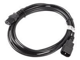 LANBERG CA-C13E-11CC-0030-BK extension power cable C13-> C14 3m VDE