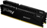 KINGSTON 64GB 5600MHz DDR5 CL40 DIMM Kit of 2 FURY Beast Black