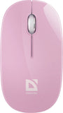 DEFENDER Wireless opt mouse Laguna MS-245 pink 3 buttons 1000dpi