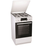 Gorenje Cooker K5341WH Hob type Gas, Oven type Electric, White, Width 50 cm, Electronic ignition, Grilling, 70 L, Depth 60 cm