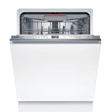 Bosch SMV6ZCX06E Dishwasher, Built-in, B, Width 60 cm, Display 14 place settings, White