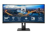 PHILIPS 346B1C/00 Monitor Philips 346B1C/00 34 WQHD, VA, DP/HDMI/USB-C, curved, speakers