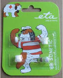 ETA Toothbrush replacement for ETA0710 For kids, Heads, Number of brush heads included 2, White