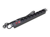 START.LAN STLPDU08-F-H1U-1.8 Start.Lan power bar 1U for 19 rack cabinets - 8 outlets