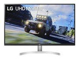 LCD Monitor|LG|32UN500-W|31.5"|4K|Panel VA|3840x2160|16:9|60Hz|Matte|4 ms|Speakers|Tilt|32UN500-W