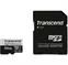 TRANSCEND 64GB microSD w/ adapter UHS-I U3 A2