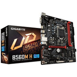 GIGABYTE B560M H LGA 1200 DDR4 4xSATA 2xM.2 mATX MB