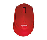 LOGITECH M330 Silent Plus Red - 2.4GHZ - EMEA
